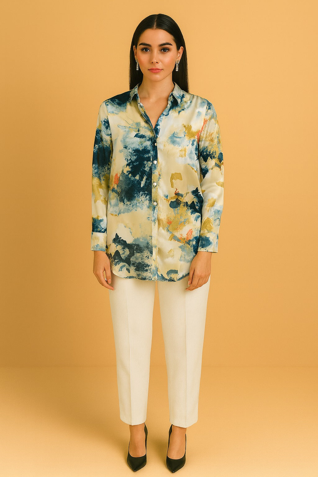 Satin Blouse - Lily
