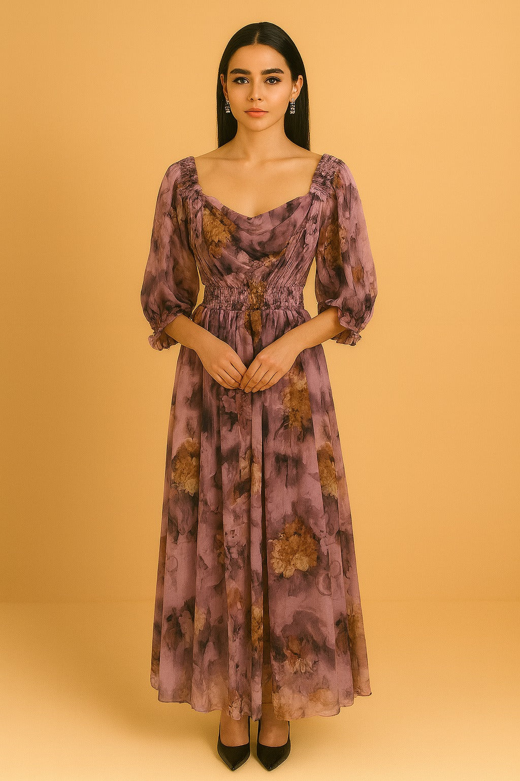 Zam flower dress - pink
